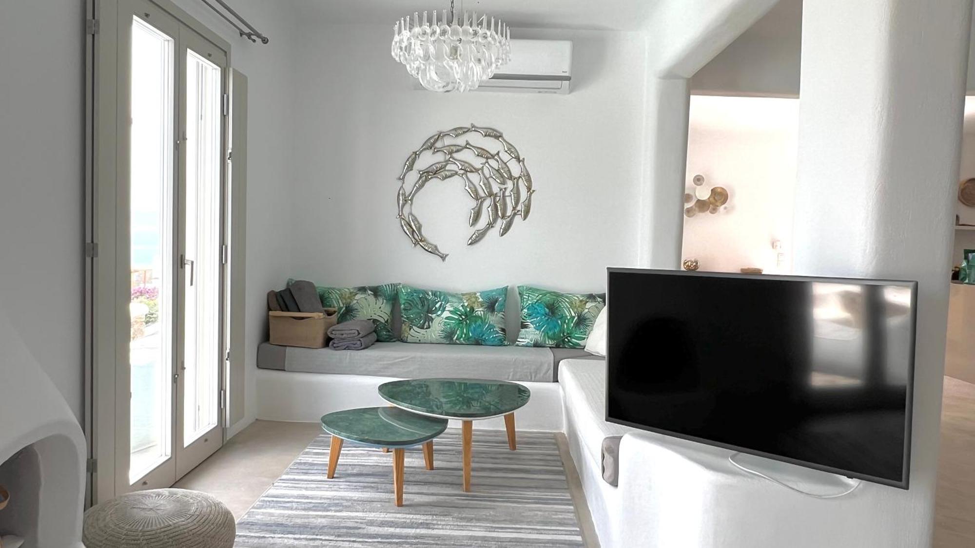 Psarou Summer Villas Eksteriør billede