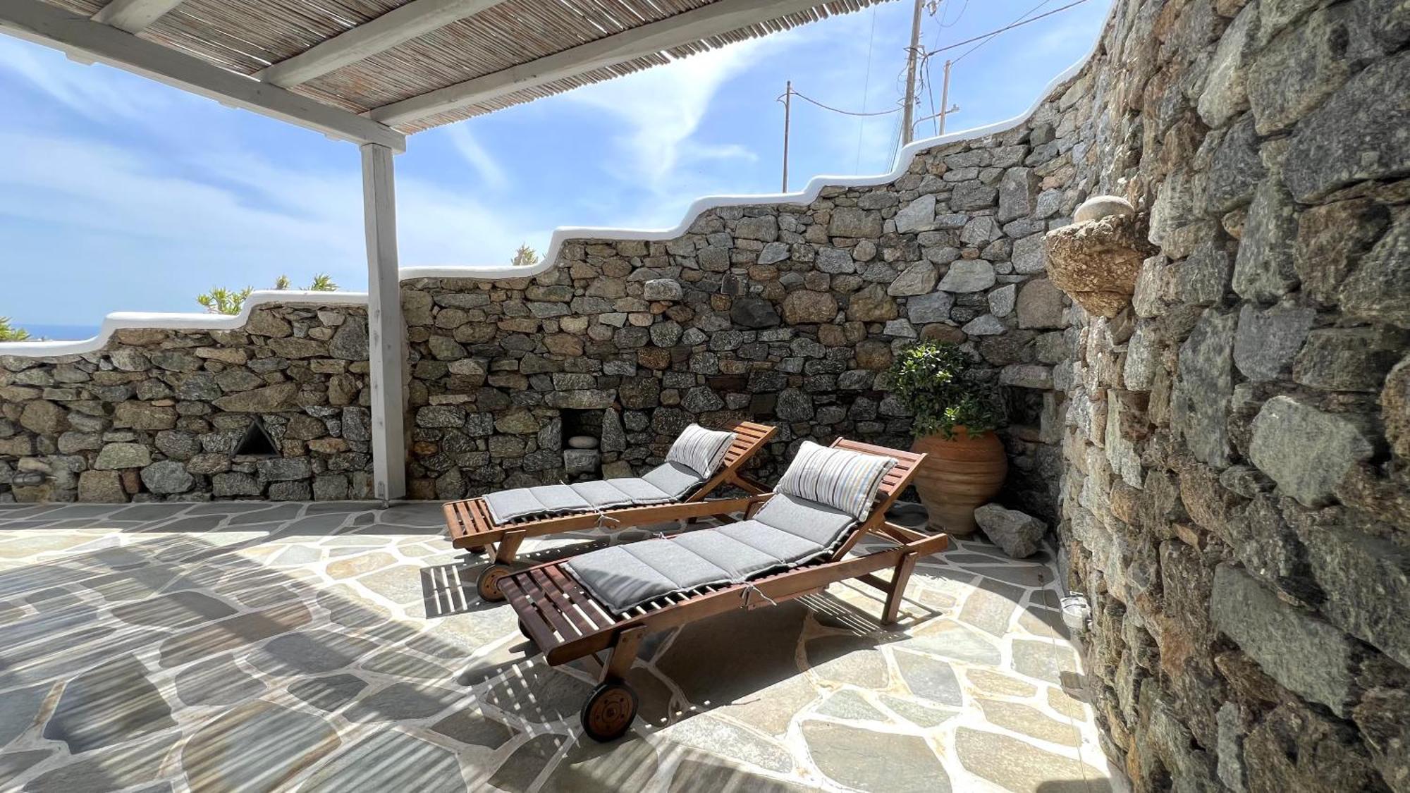 Psarou Summer Villas Eksteriør billede