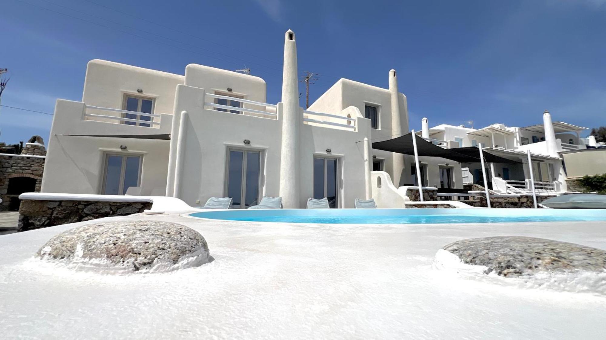 Psarou Summer Villas Eksteriør billede