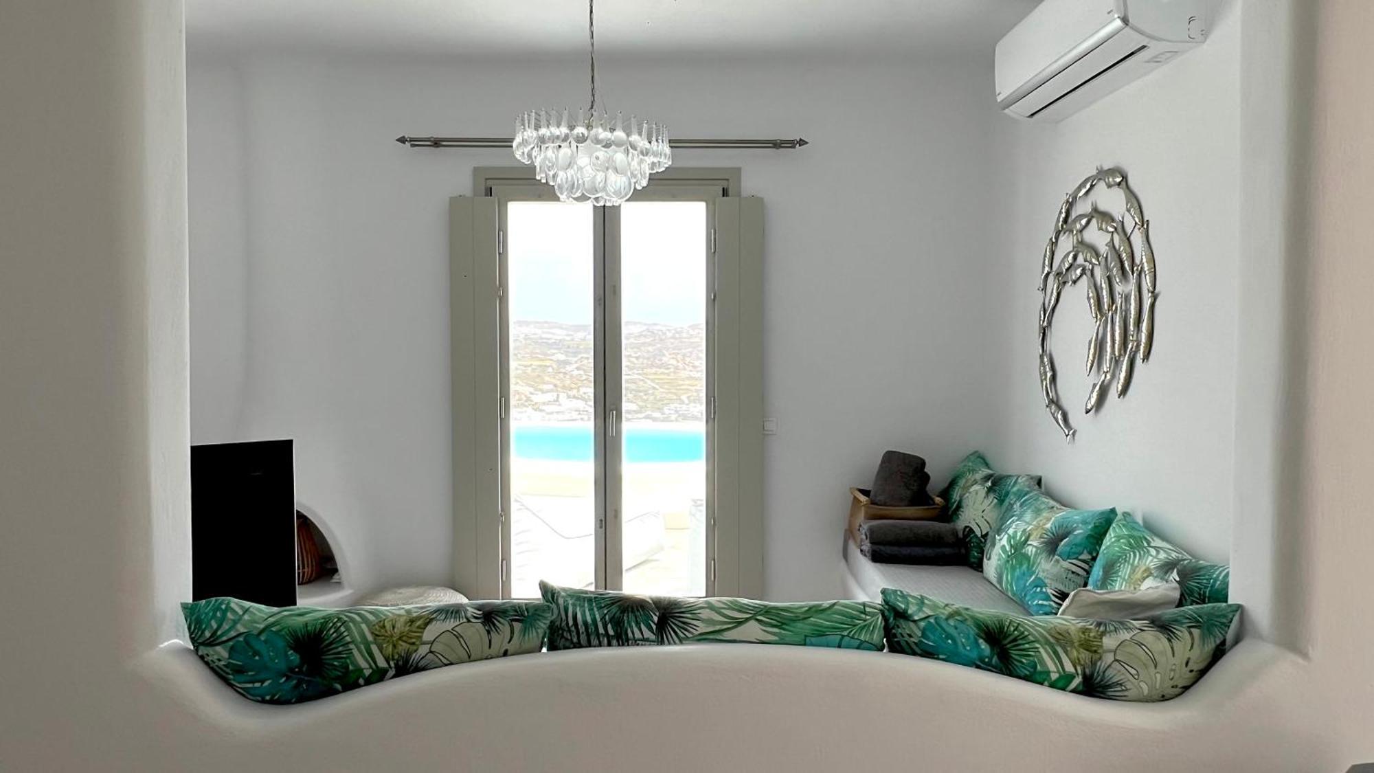 Psarou Summer Villas Eksteriør billede