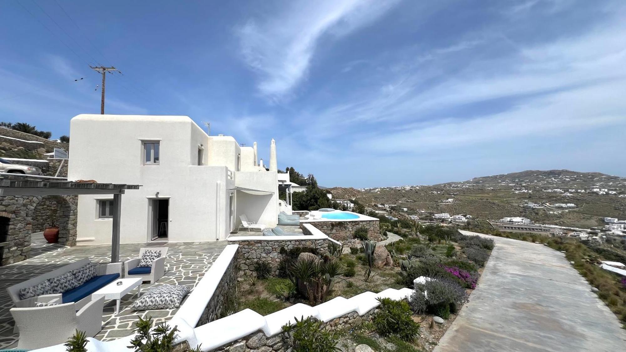 Psarou Summer Villas Eksteriør billede