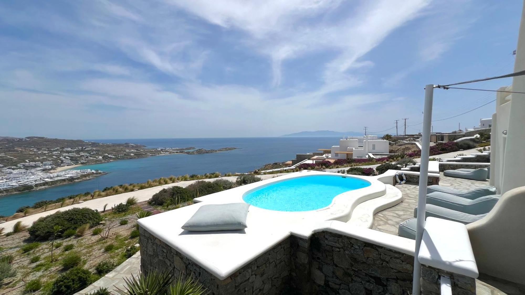 Psarou Summer Villas Eksteriør billede